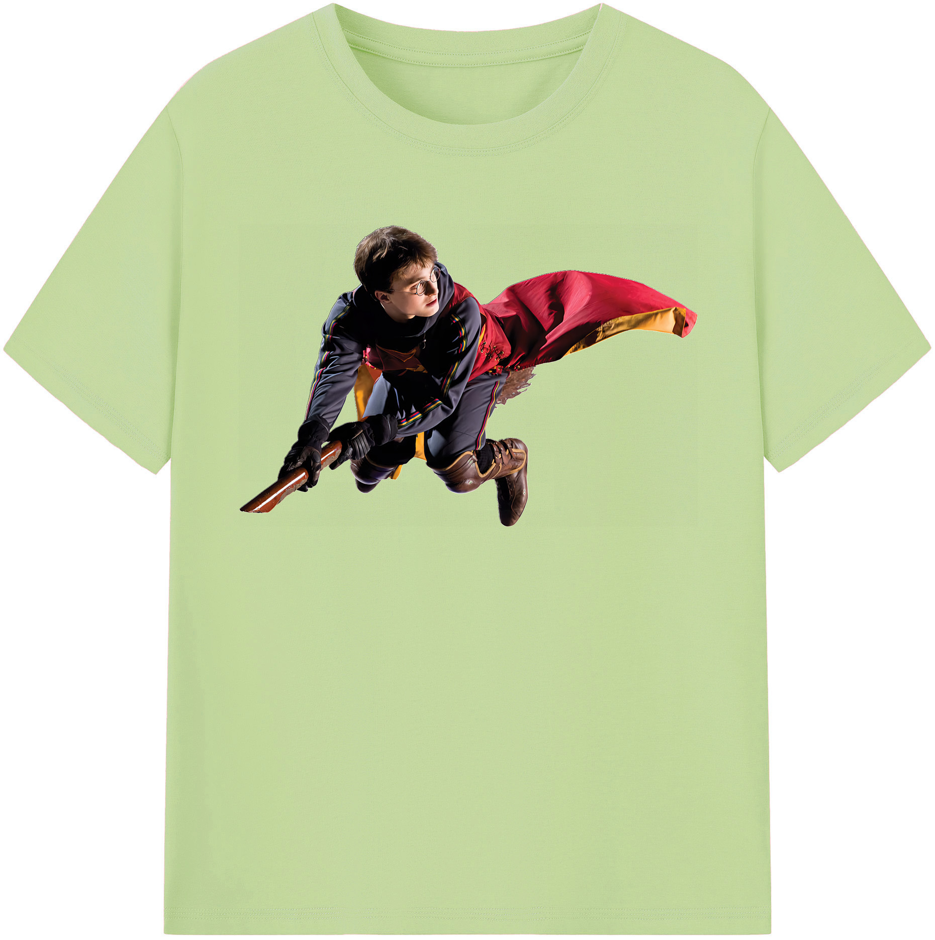 （画像用） Harry Potter ハリー・ポッターシリーズ 綿100％半袖Tシャツ（フロントプリント）